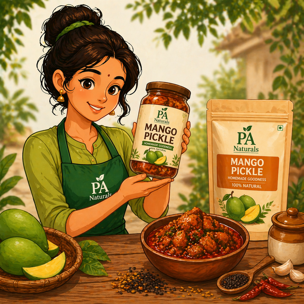 Mango Pickle (Avakaya) – Homemade