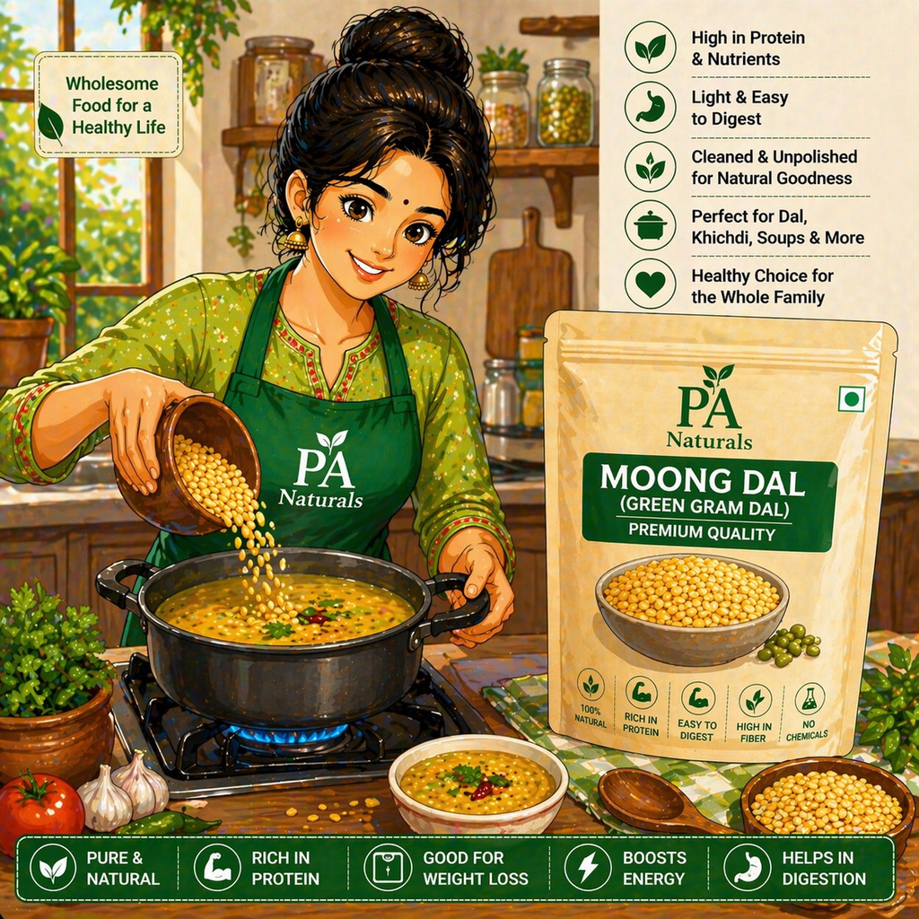 Moong Dal (Premium Quality Green Gram Dal)
