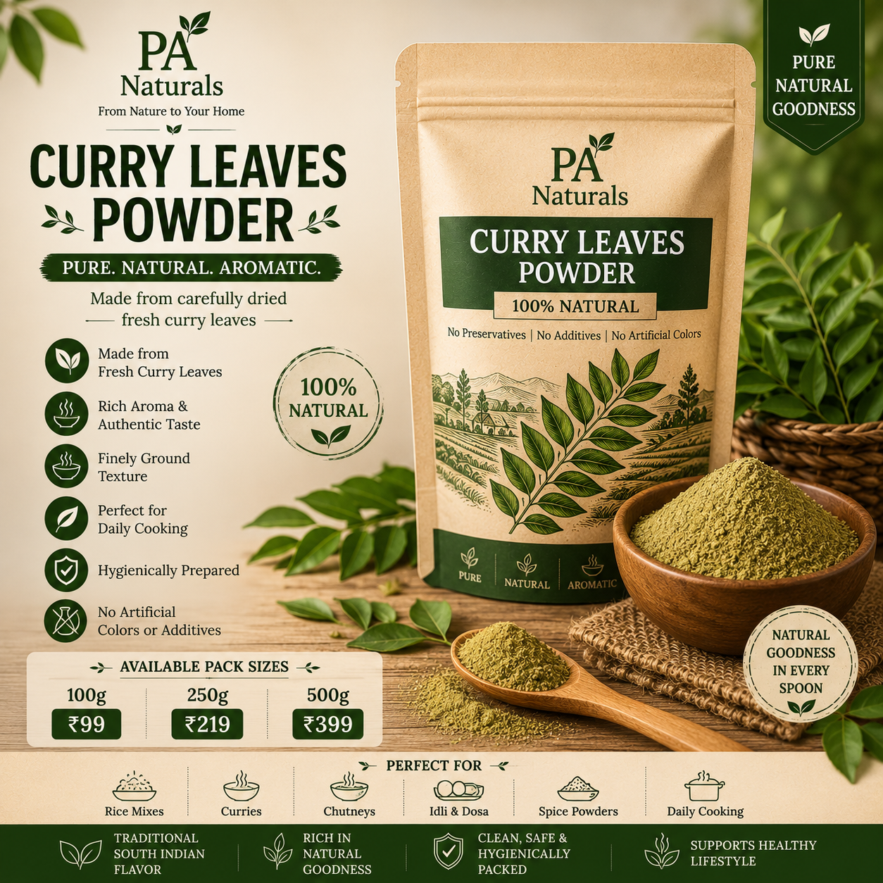 Curry Leaves Powder