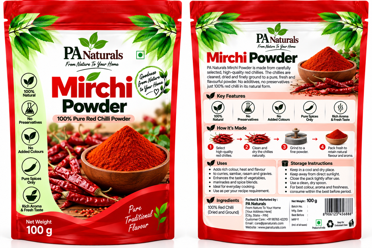Mirchi Powder (Red Chilli Powder)
