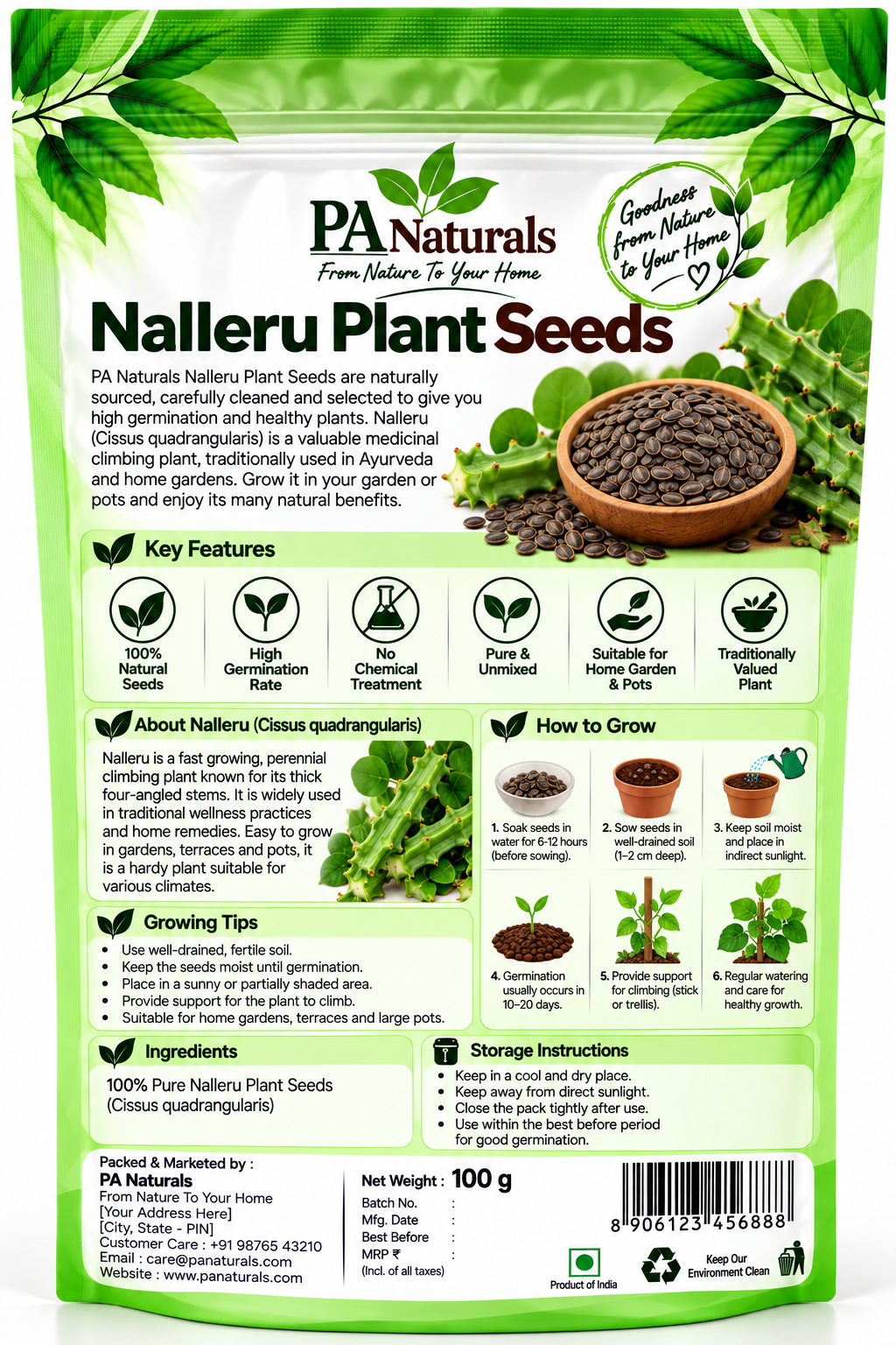 Nalleru Plant Seeds