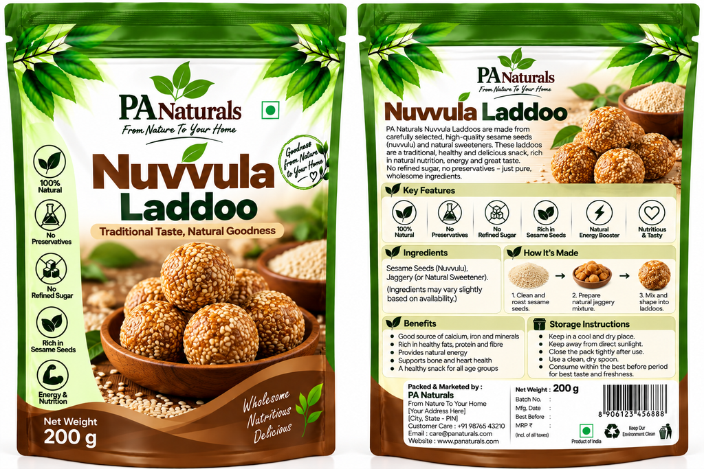 Nuvvula Laddoo (Sesame Laddoo)