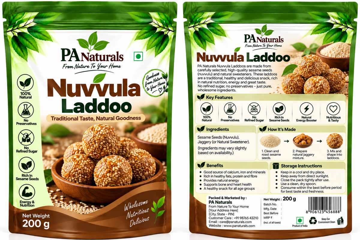 Nuvvula Laddoo (Sesame Laddoo)