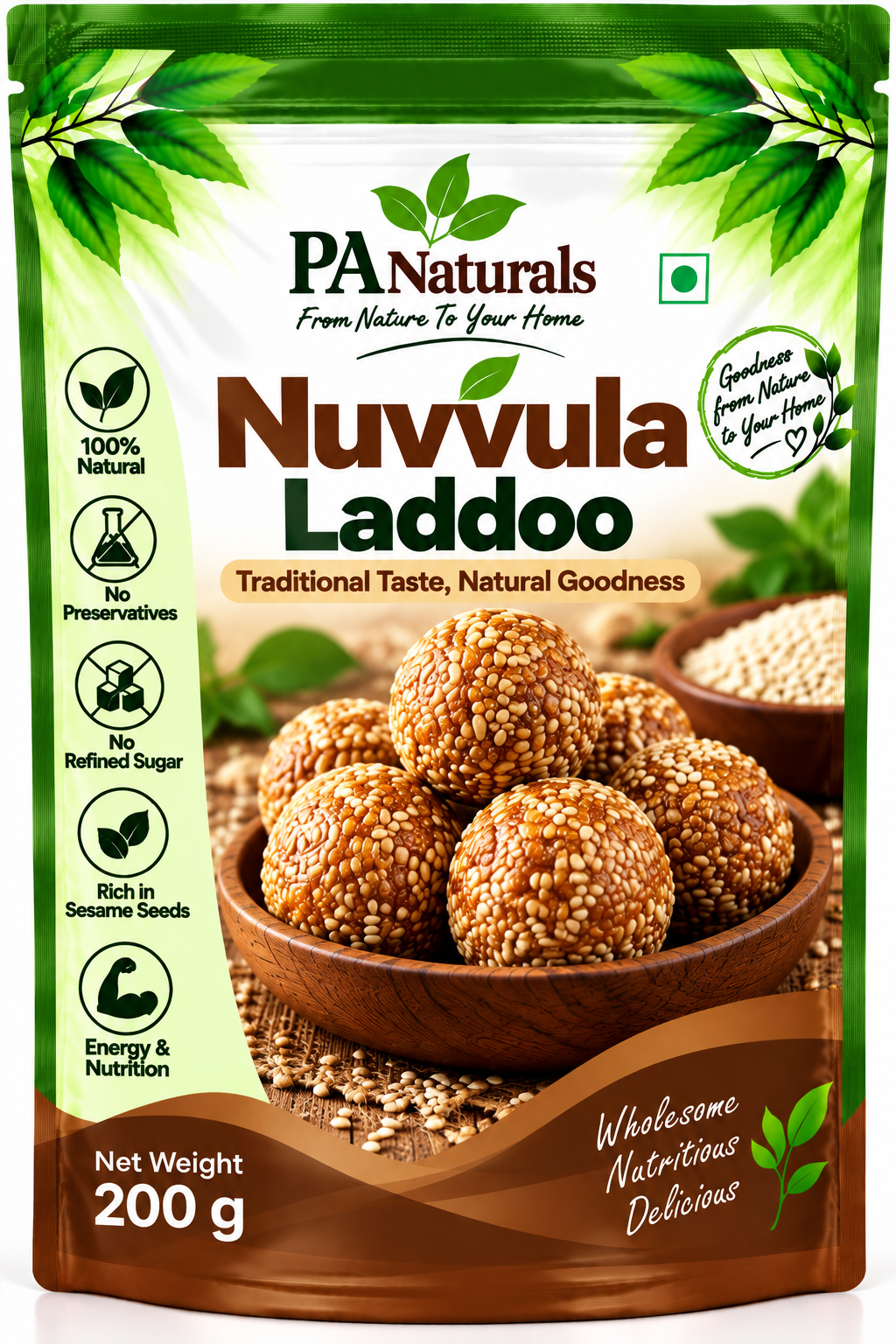 Nuvvula Laddoo (Sesame Laddoo)